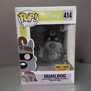 Funko Pop Disney Doug Quaildog Quail Dog # 414 HOT TOPIC EXCLUSIVE